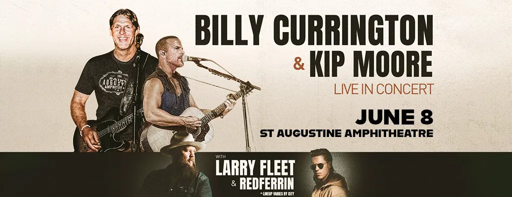 Billy Currington at St. Augustine Amphitheatre
