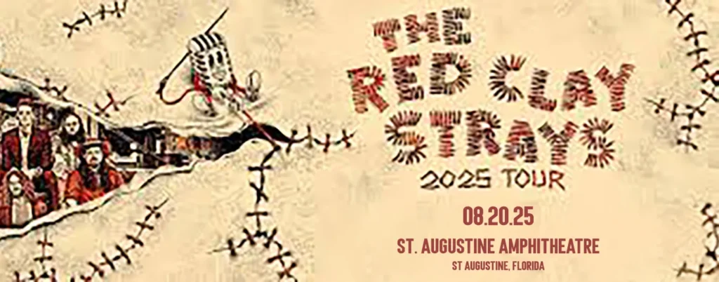 The Red Clay Strays at St. Augustine Amphitheatre
