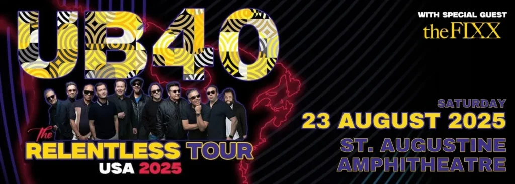 UB40 at St. Augustine Amphitheatre