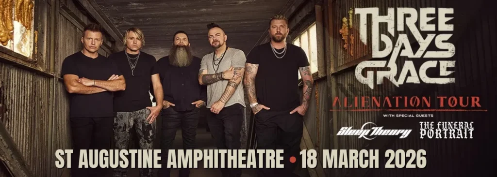 Three Days Grace at St. Augustine Amphitheatre