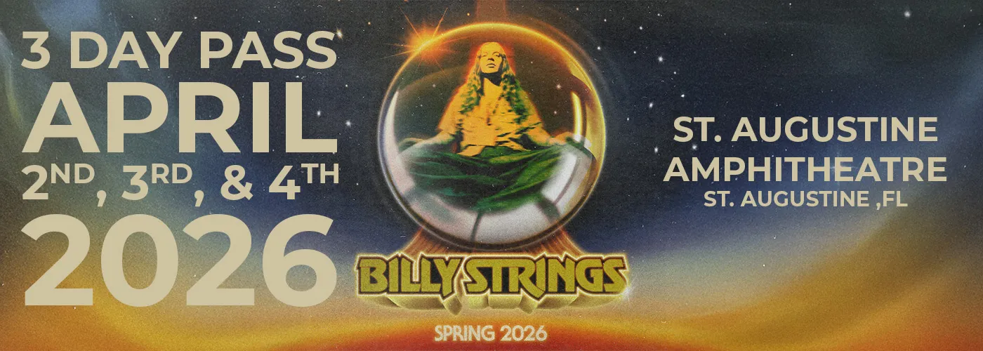Billy Strings – 3 Day Pass
