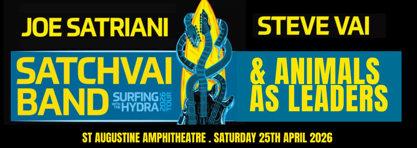 SatchVai Band: Joe Satriani & Steve Vai & Animals As Leaders