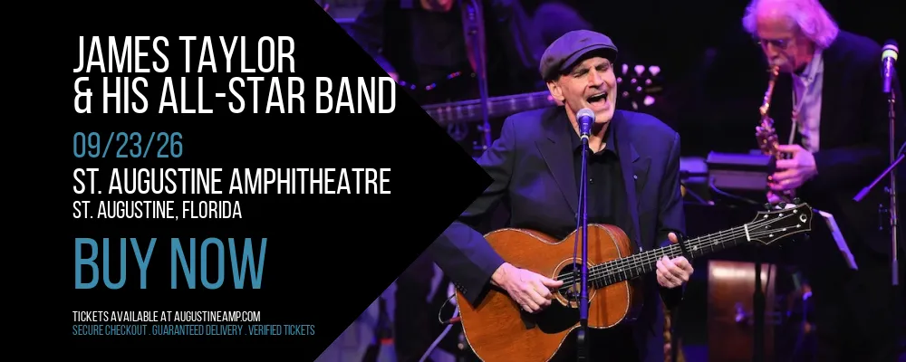 James Taylor & His All-Star Band at St. Augustine Amphitheatre