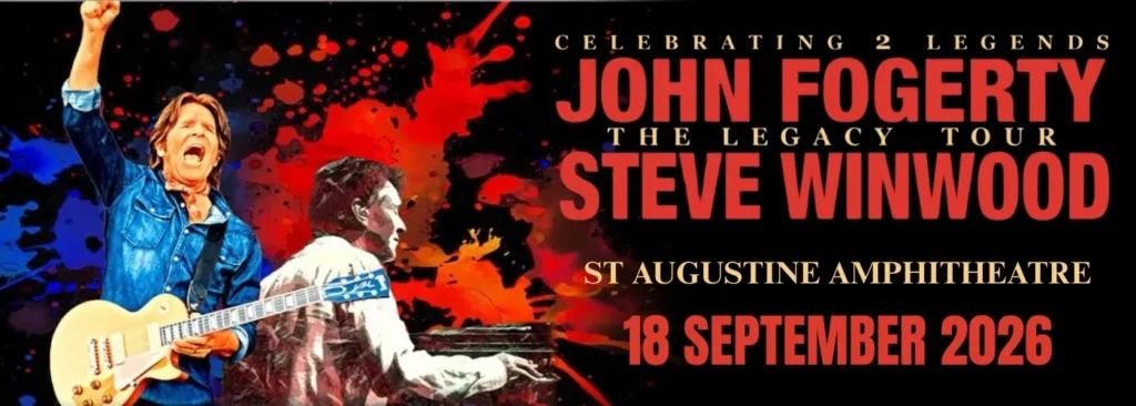 John Fogerty & Steve Winwood at St. Augustine Amphitheatre
