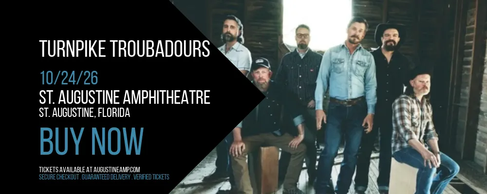 Turnpike Troubadours at St. Augustine Amphitheatre