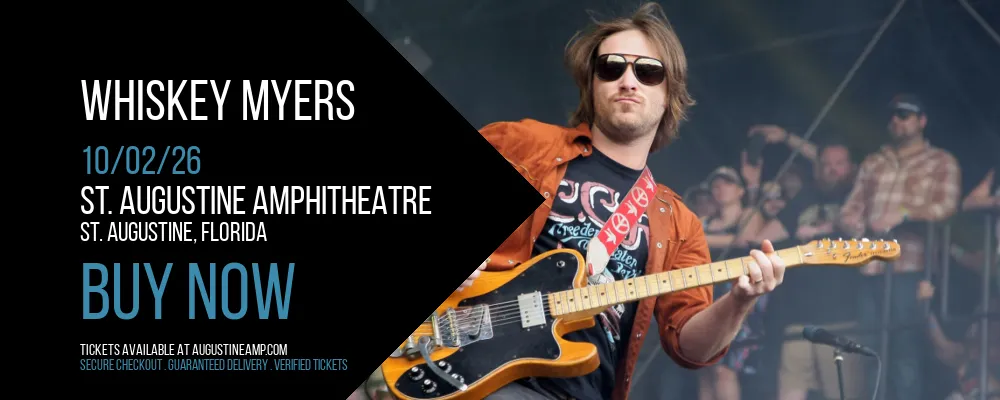 Whiskey Myers at St. Augustine Amphitheatre