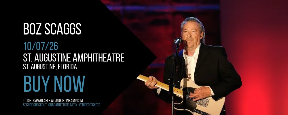 Boz Scaggs at St. Augustine Amphitheatre