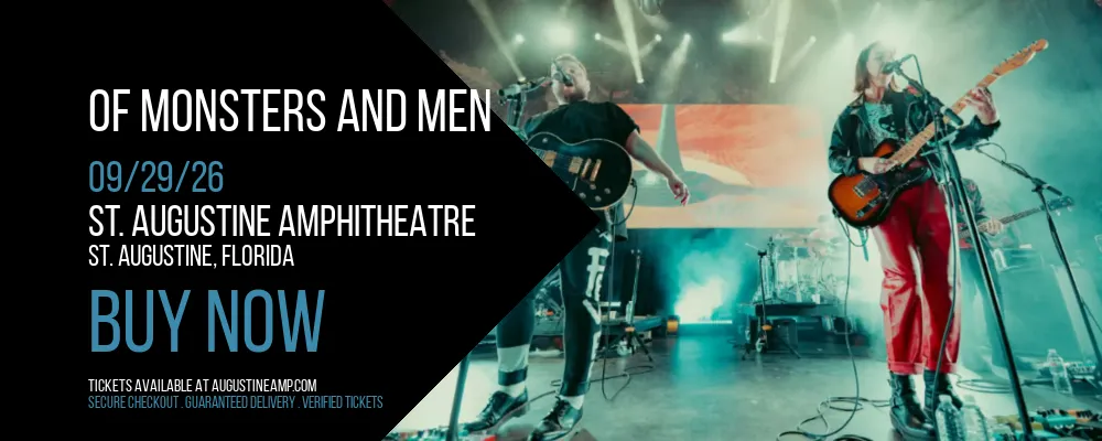 Of Monsters and Men at St. Augustine Amphitheatre